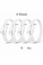 4x Ladekabel für Apple iPhone