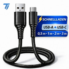 USB C Ladekabel 1m 2m 3m Kabel