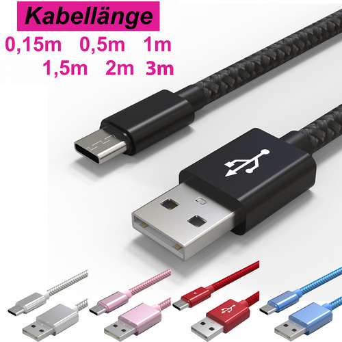 Usb ladekabel 3m kabel - c,
