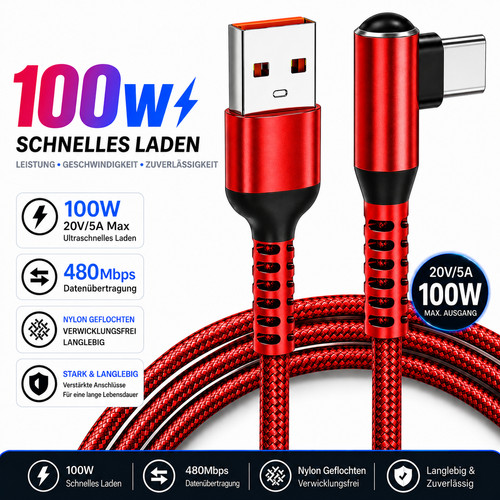 Usb kabel winkel 50cm - 90°,