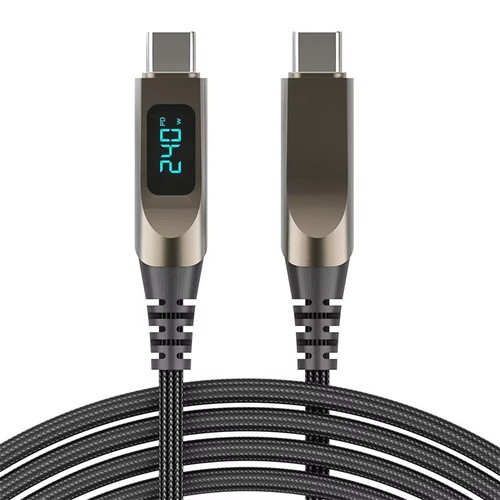 Usb 240w ladekabel - c, led