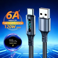 6A 120W Schnellladekabel USB-A