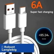 120W 6A USB-C Schnellladekabel